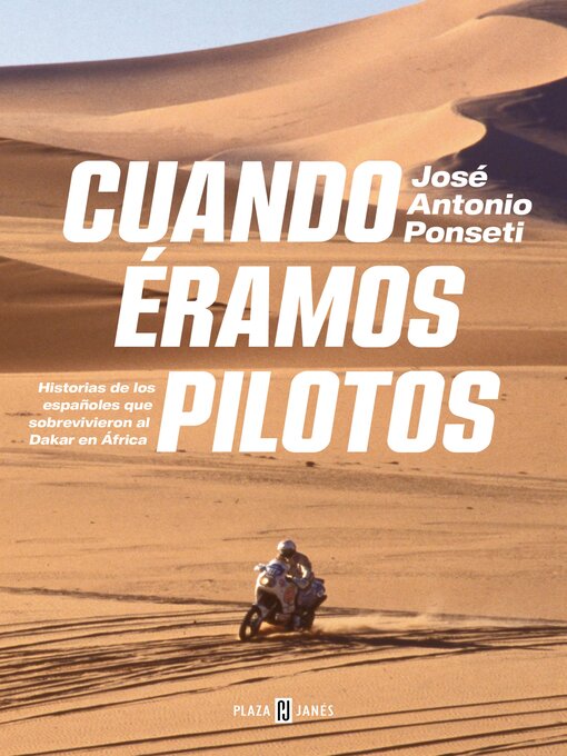 Title details for Cuando éramos pilotos by José Antonio Ponseti - Available